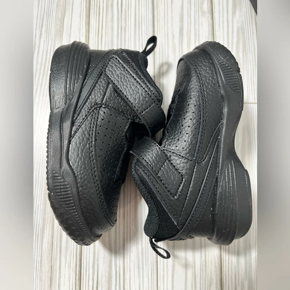Nike Air Jordan Max Aura 5 toddler high top‎ sneakers shoes black size 7C